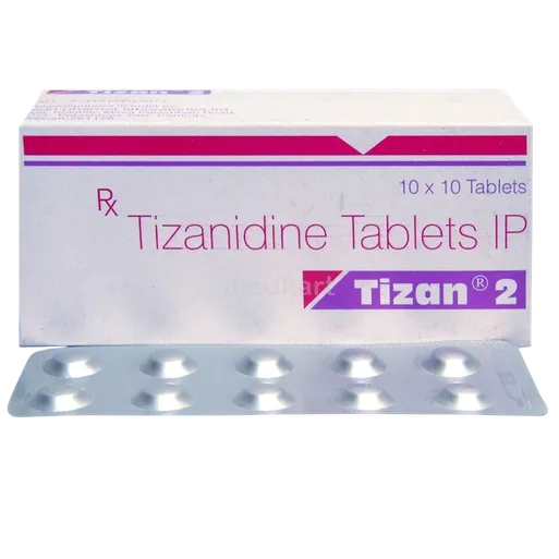 tizan 2mg tablet 10's
